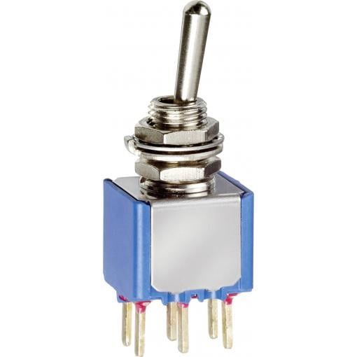 APEM 5647AB 5000 Series Páčkový spínač 1 ks