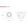8MPx IP POE COLORVU IVA SONY kamera | ZONEWAY NC962