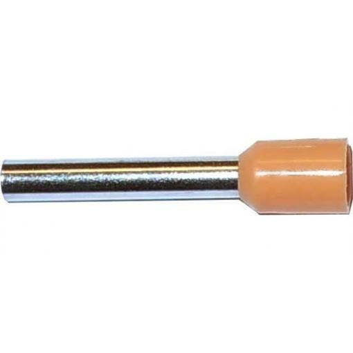 Kabelová dutinka 4 mm² oranžová E4018