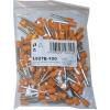 Kabelová dutinka 4 mm² oranžová E4018, balení 100 ks