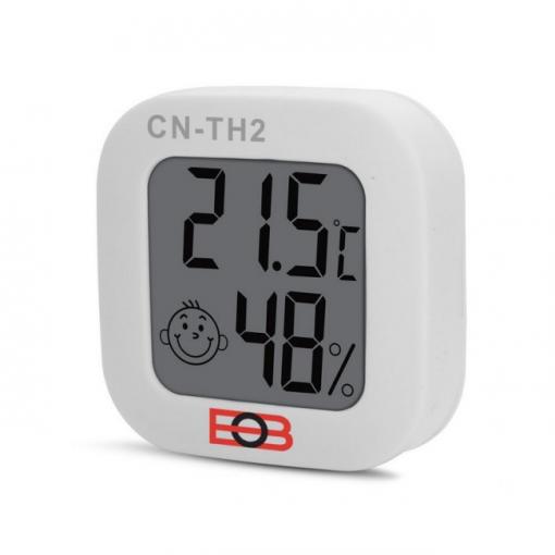 tepl.+vlhkoměr CN-TH2 bílý