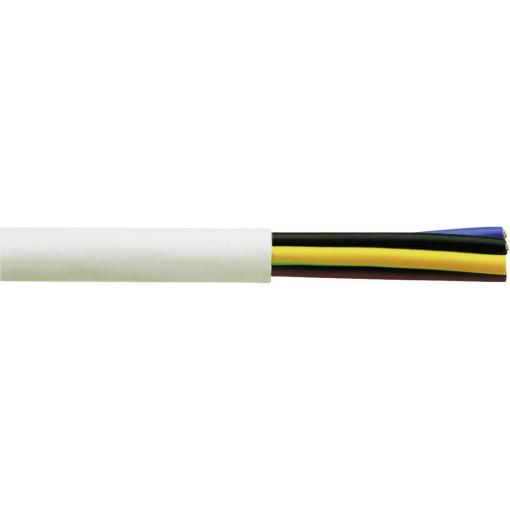 Faber Kabel 030017 jednožílový kabel - lanko H05VV-F 3 x 0.75 mm² bílá 50 m