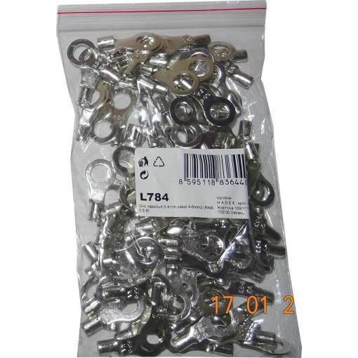 Oko kabelové 8,4mm,kabel 4-6mm2 (RNB 5,5-8), balení 100ks