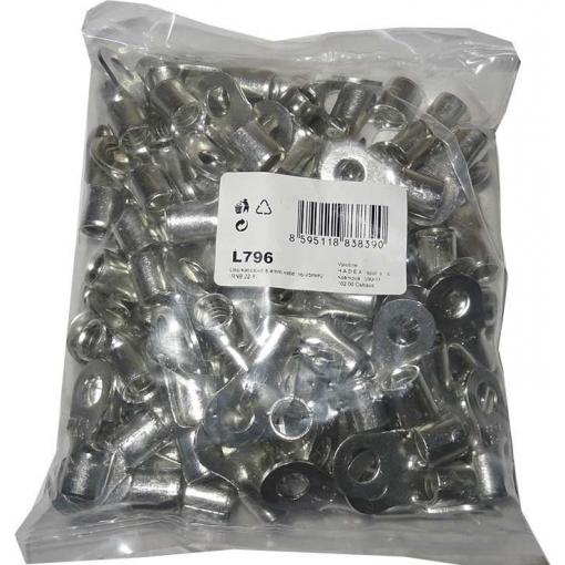 Kabelové oko 8,4 mm, kabel 16–25 mm², RNB 22-8, 100 ks