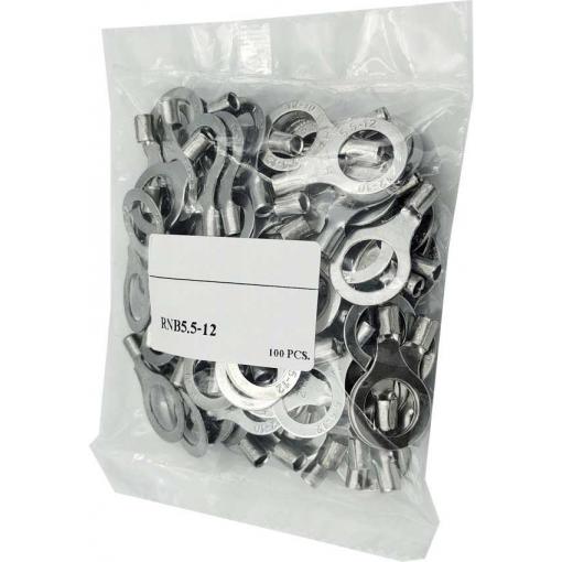 Oko kabelové 13mm,kabel 4-6mm2 (RNB 5,5-12), balení 100ks