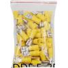 Faston-zdířka 6,3 mm žlutá pro kabel 4–6 mm², balení 100 ks