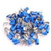 Faston-rozvaděč 6,3 mm modrý, kabel 1,5–2,5 mm², 100 ks