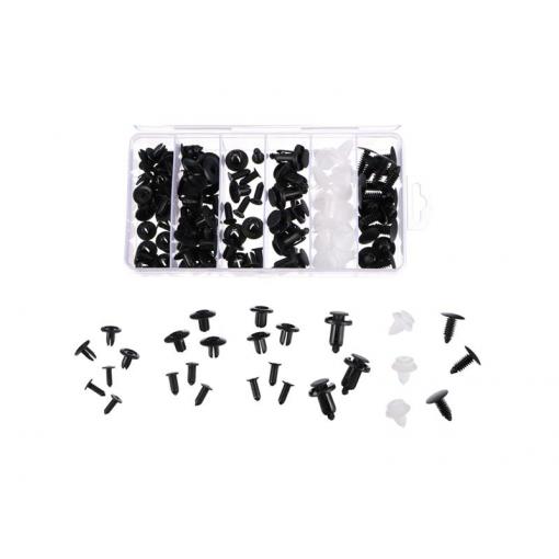 Sada autospon pro čalounění vozidel SIXTOL MECHNIC TRIM CLIP SET 100ks