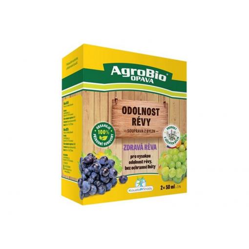 Přípravek pro odolnost révy AGROBIO Zdravá Réva 2x50ml