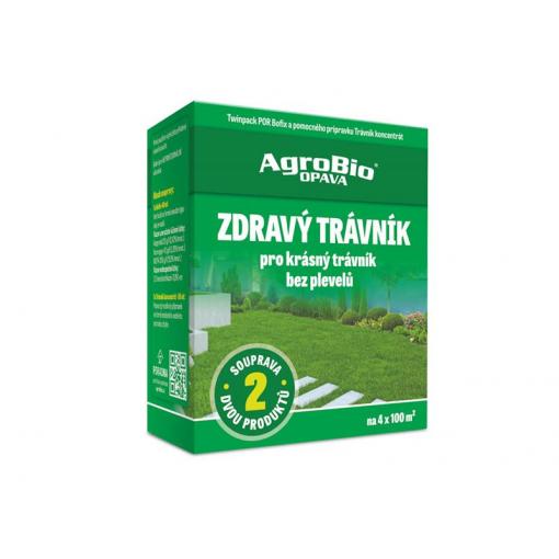 Přípravek k hubení dvouděložných plevelů AGROBIO Zdravý Trávník