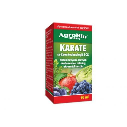 Přípravek proti hmyzu AGROBIO Karate Zeon 5 CS 20ml