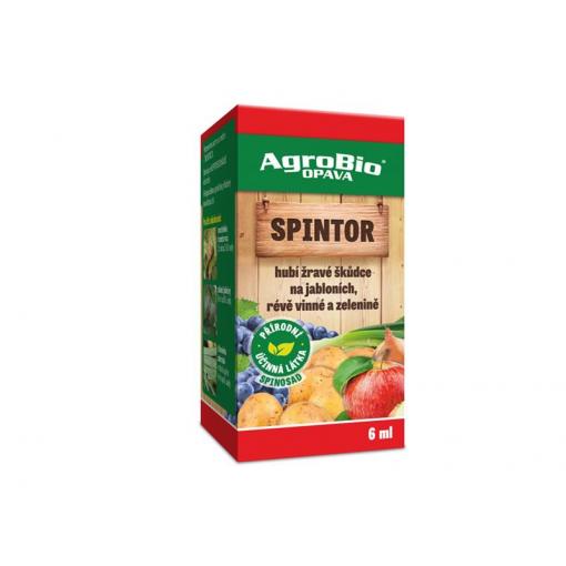 Přípravek proti škůdcům na ovoci, zelenině a vinné révě AGROBIO Spintor 6ml