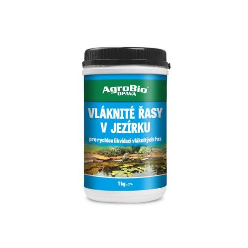 Přípravek pro likvidaci vláknitých řas v jezírku AGROBIO 1kg