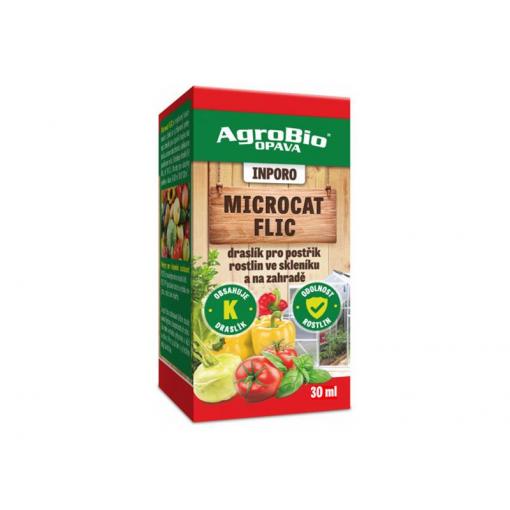 Draslík pro postřik rostlin ve skleníku AGROBIO Inporo Microcat Flic 30ml
