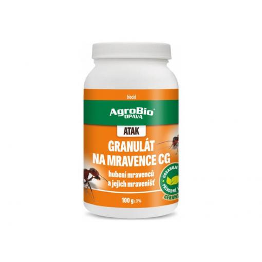 Granule proti mravencům AGROBIO Atak CG 100g