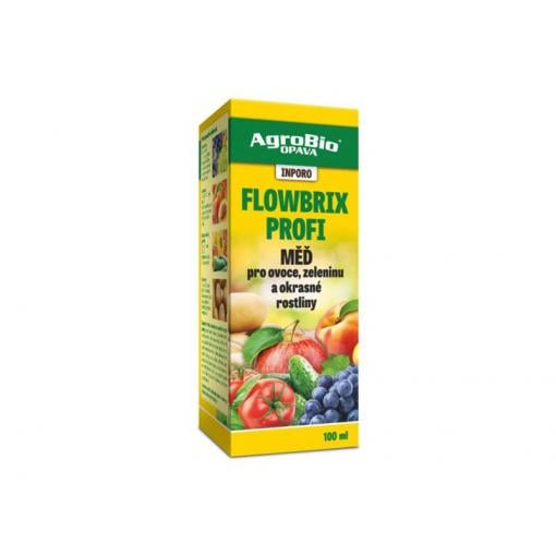Měď pro ovoce, zeleninu a okrasné rostliny AGROBIO Inporo Flowbrix Profi 100ml