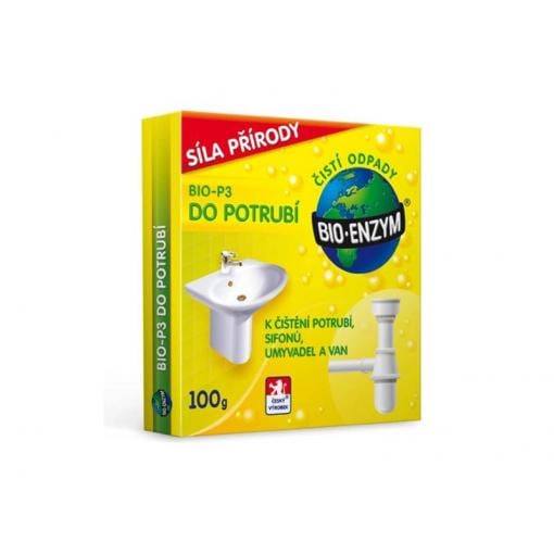 Přípravek ke zprůchodnění ucpaného potrubí AGROBIO Bio P3 100g