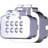 TE Connectivity AMPSEAL16 zásuvkový konektor na kabel 8, 776532-1, 1 ks