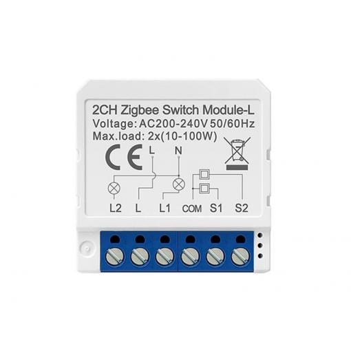Smart Switch Module AVATTO LZWSM16-W2 ZigBee Tuya