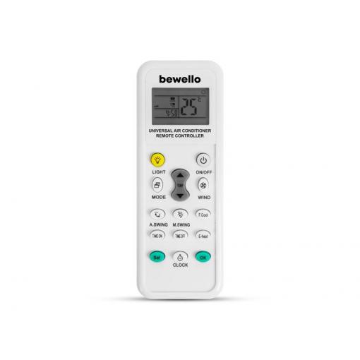 Dálkový ovladač pro klimatizaci BEWELLO BW4008 univerzální