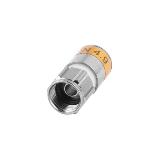 Vodotěsný lisovací konektor CABELCON F-6-TD 4.9 SHORT TD 1.02
