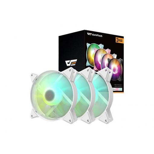Sada PC ventilátorů DARKFLASH C6 3v1