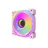 Sada PC ventilátorů DARKFLASH INF24 ARGB 5v1 Pink