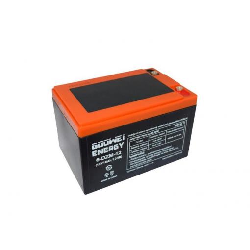 Trakční olověný akumulátor 12V 15Ah GOOWEI ENERGY 6-DZM-12 Pb