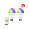 Smart LED žárovka E27 8W RGB GOSUND WB4 WiFi Tuya sada 2ks