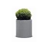 Květináč KETER Cylinder M Silver Grey