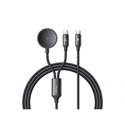 Kabel MCDODO CA-4210 USB-C 1,2m Black + nabíječka na Samsung Watch