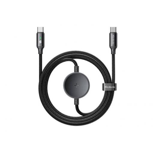 Kabel MCDODO CA-4170 USB-C 1,5m Black + nabíječka na Samsung Watch