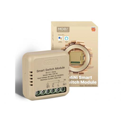 Smart ovladač osvětlení MOES Switch Module MS-104B-M WiFi Tuya