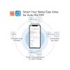 Smart motorizovaný zavírač ventilu MOES WV-QY-EU Water Valve WiFi Tuya
