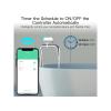 Smart motorizovaný zavírač ventilu MOES WV-QY-EU Water Valve WiFi Tuya