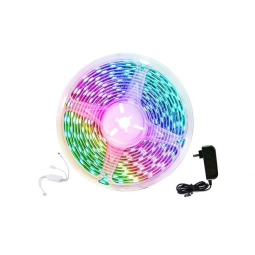 Smart LED pásek 12V 40LED/m IP65 24W RGB MOES LED Light Strip 5m WiFi Tuya