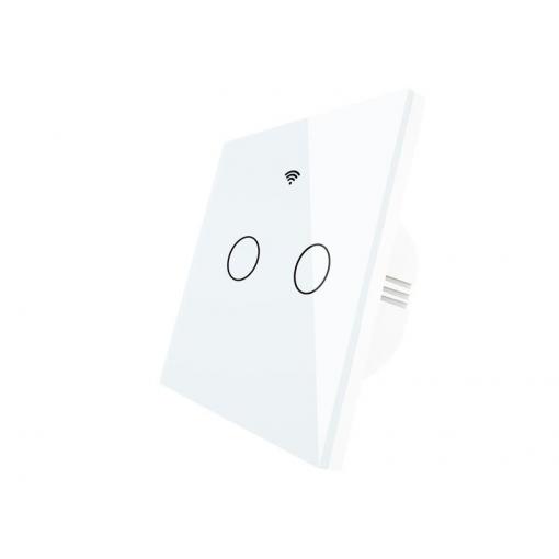 Smart vypínač osvětlení MOES Light Button Switch WS-EU2 WiFi Tuya