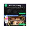 Smart LED žárovka E14 4,5W RGB NOUS P4/2pack WiFi Tuya sada 2ks