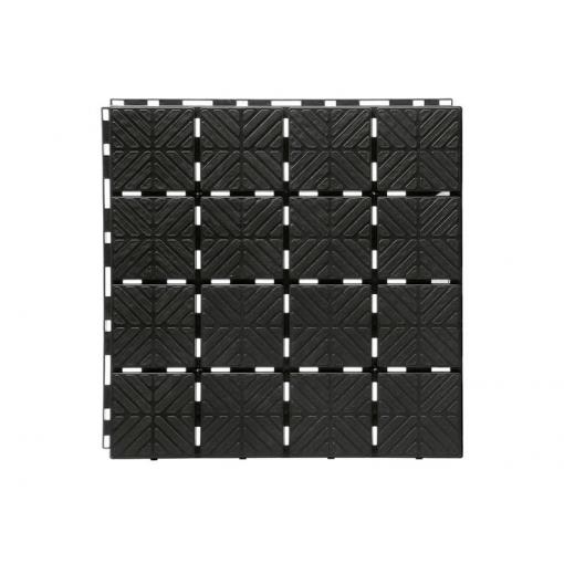 Dlaždice zahradní EASY SQUARE černá 40x40cm - 1,5m2