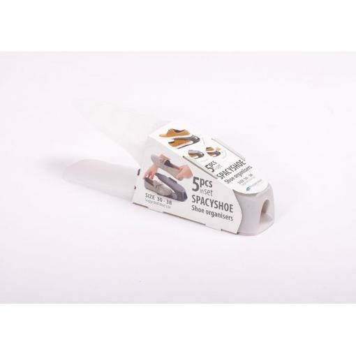 Organizér na boty PROSPERPLAST transparent vel. 30-38 5ks