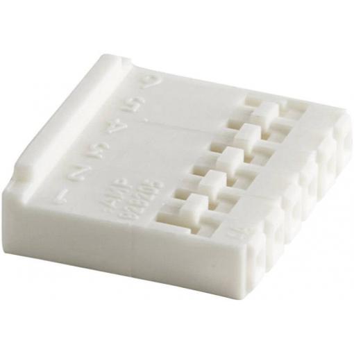TE Connectivity AMP QUICK zásuvkový konektor na kabel 2.54 mm, 928205-4, 1 ks