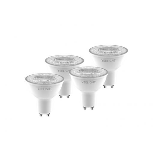 Smart LED žárovka GU10 4,8W YEELIGHT W1/4 pack WiFi sada 4ks