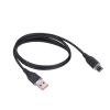 Solight USB-C kabel, USB 2.0 A konektor - USB-C 3.1 konektor, silikon, 0,5m - SSC16005-S