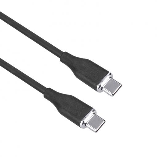 Solight USB-C 3.1 kabel, USB-C konektor - USB-C konektor, silikon, 0,5m - SSC17005-S