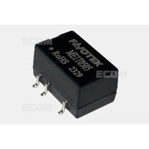 DC/DC měnič ME1T-0315, 3,3 V → 15 V, 67 mA, izolovaný, DIP-8 SMD