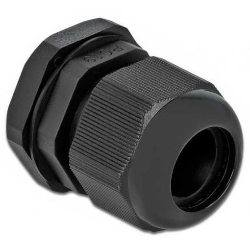 Kabelová průchodka PG-19, 12–16 mm, černá