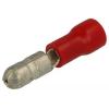 Kabelový kolík 4 mm červený, 0,5–1,5 mm², balení 100 ks
