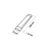 Svítidlo pod linku QTEC Q-31B 9W LED BATTEN LIGHT