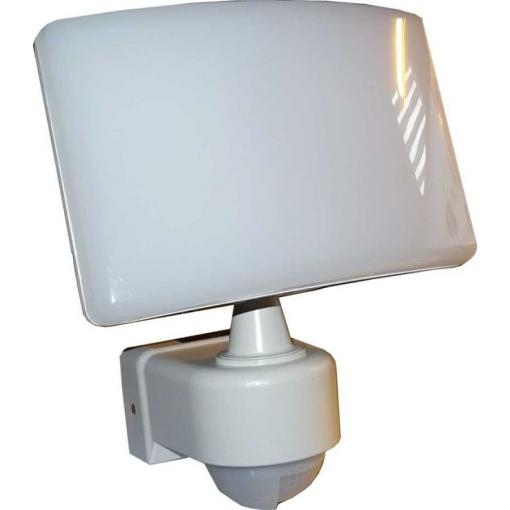 Nástěnné LED svítidlo ST61 s PIR detektorem, 230 V / 30 W, IP65, bílé