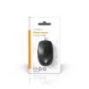 Kabelová myš MSWD110BK | 1200 / 1800 / 2400 / 3600 dpi | Nastavitelné DPI | Počet tlačítek: 6 | Pro praváky | 1,4m